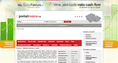 Desktop Screenshot of portalrosice.cz